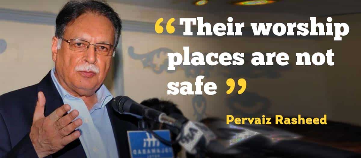 Senator Pervaiz Rasheed Condemns Religious Discrimination, Calls for ...